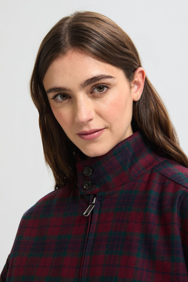 CHECK G9 BOX JACKET WOMAN