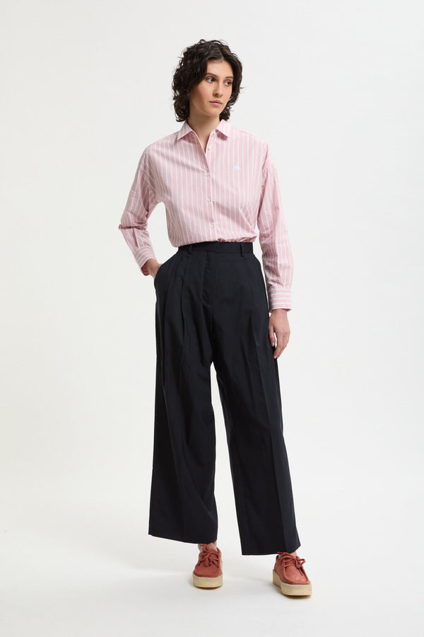 Pantaloni tapered ampi