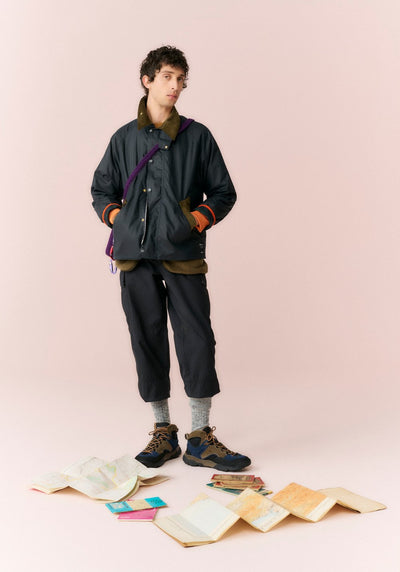 Barbour×bloom&branch Cruiser Jacket　Sage BARBOUR X FLOWER MOUNTAIN: ADVENTURE AND STYLE – WP Store