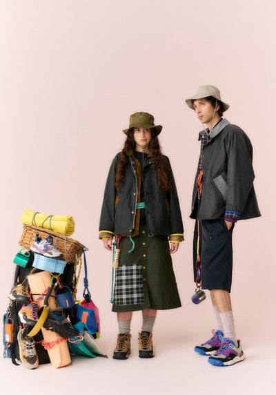 【希少・コラボ】即完 BARBOUR × Flower MOUNTAIN L BARBOUR X FLOWER MOUNTAIN: ADVENTURE AND STYLE – WP Store