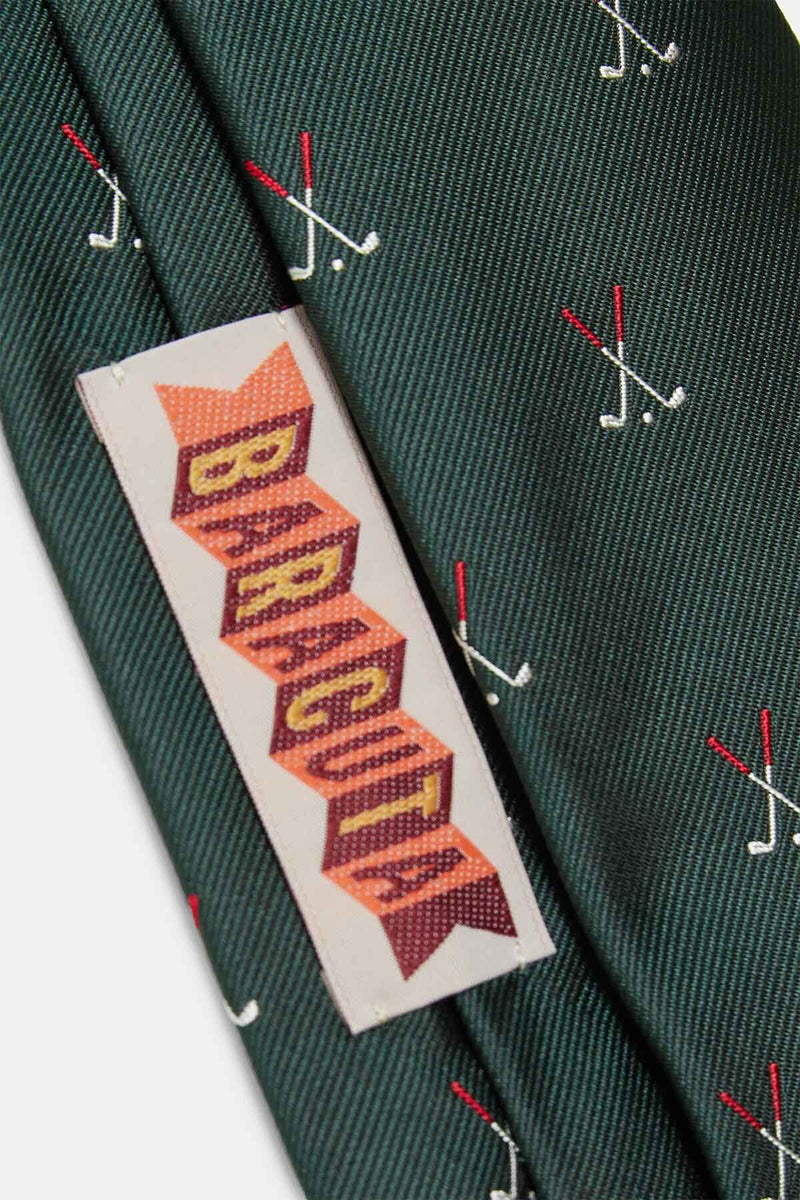BARACUTA GOLF-THEMED TIE