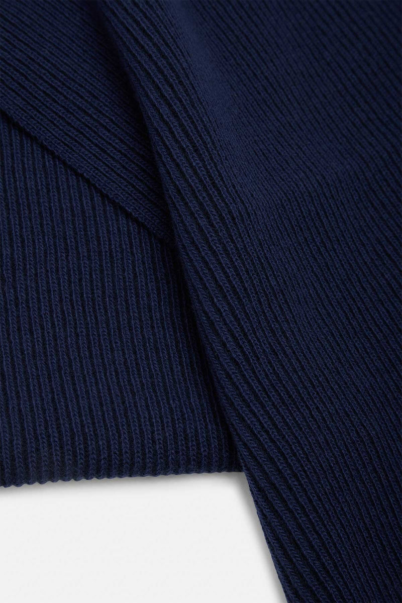 SCIARPA IN LANA LAVORATA A MAGLIA