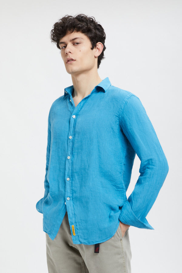 Garment-dyed Linen Shirt