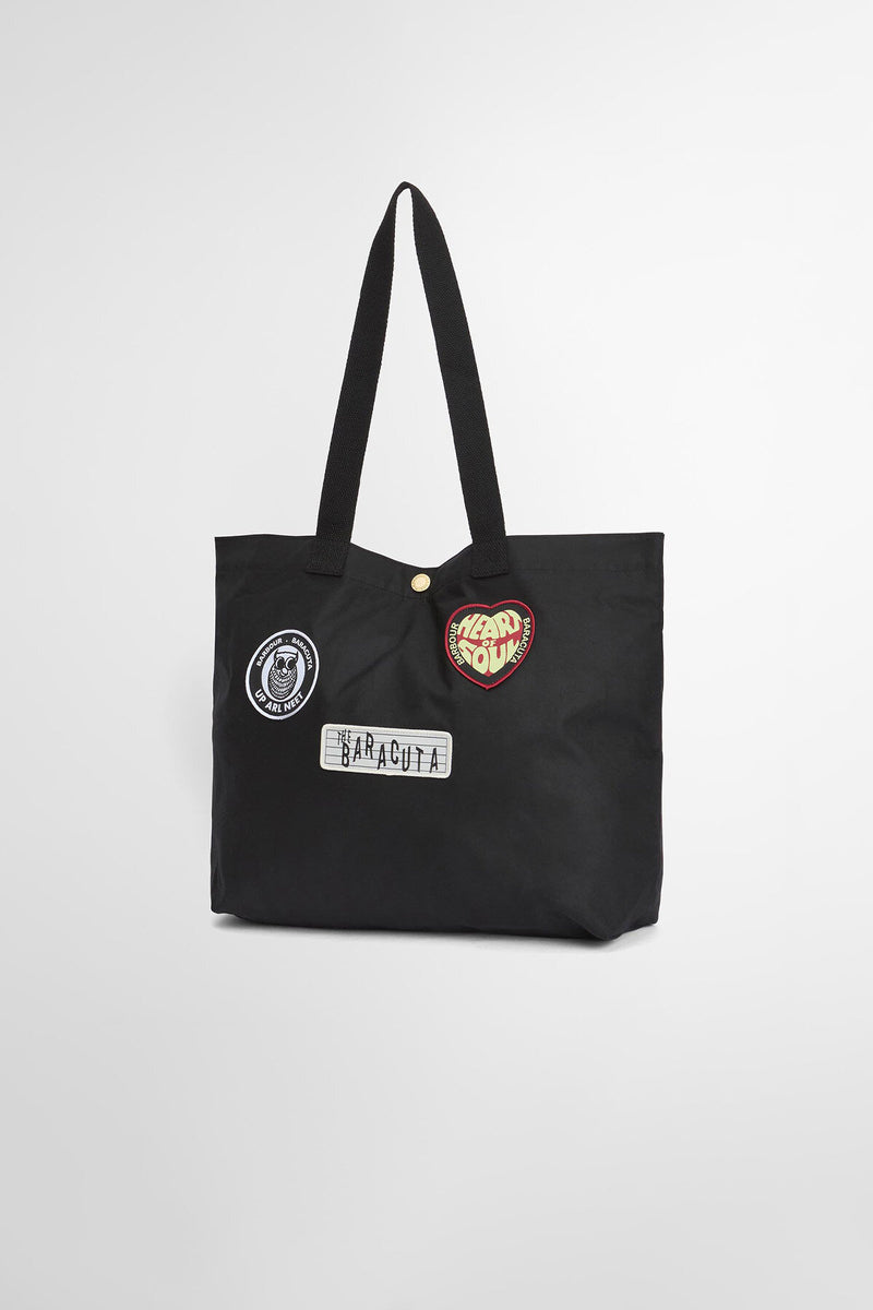 BARBOUR X BARACUTA TOTE BAG