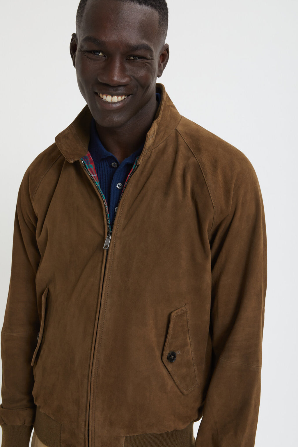 G9 Suede Dark olive by Baracuta | Men | WP Store