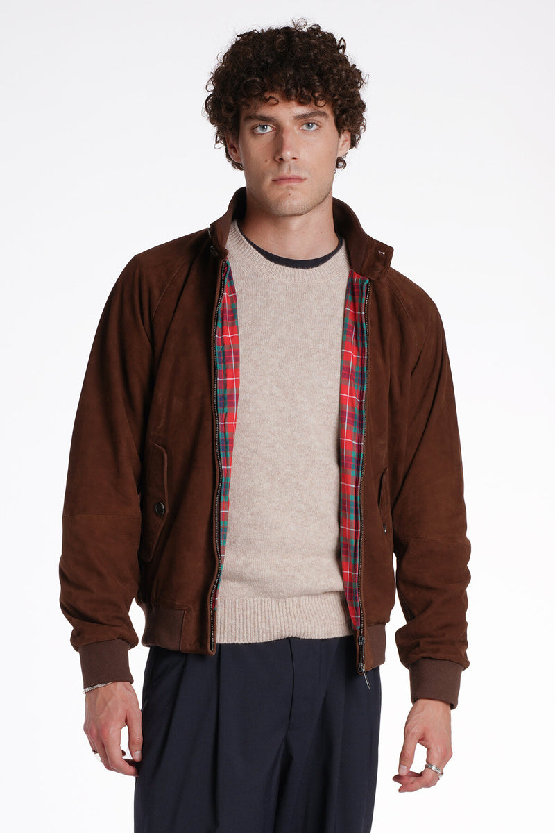 G9 Suede Chocolate by Baracuta | Men | WP Store