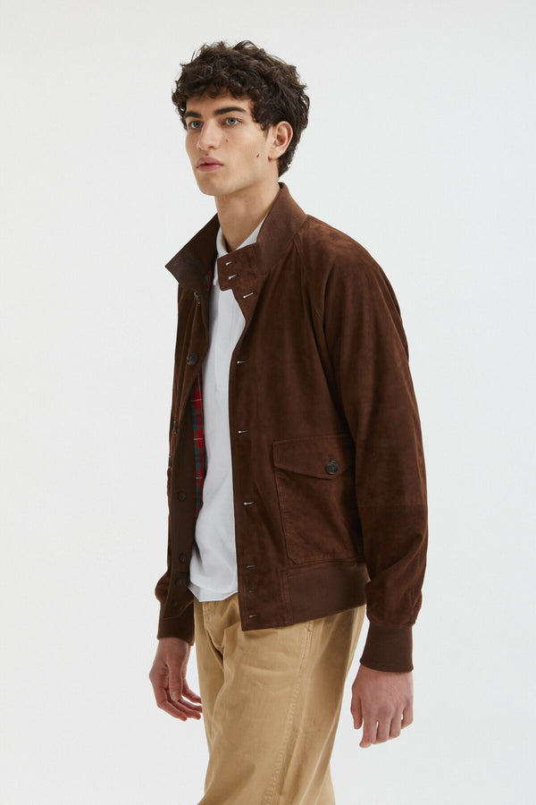 Suede Flying Jacket
