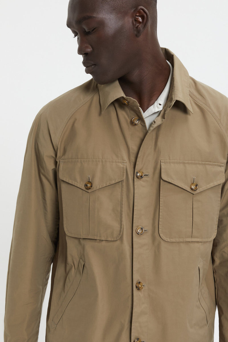 Overshirt in Baracuta Cloth