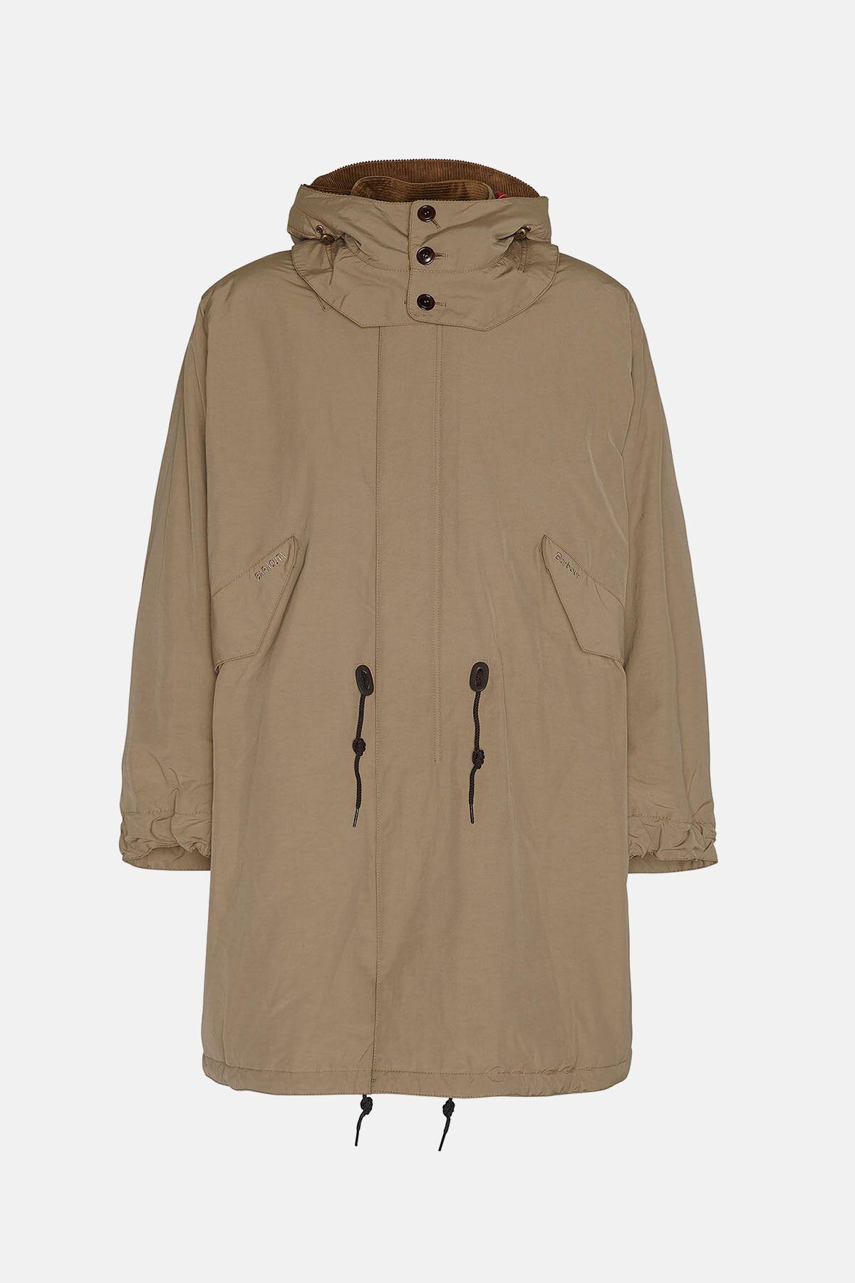 【関税・送料込み】Baracuta X Barbour Datura Hood Parka Barbour x Baracuta Mods Casual Parka Tan | Baracuta