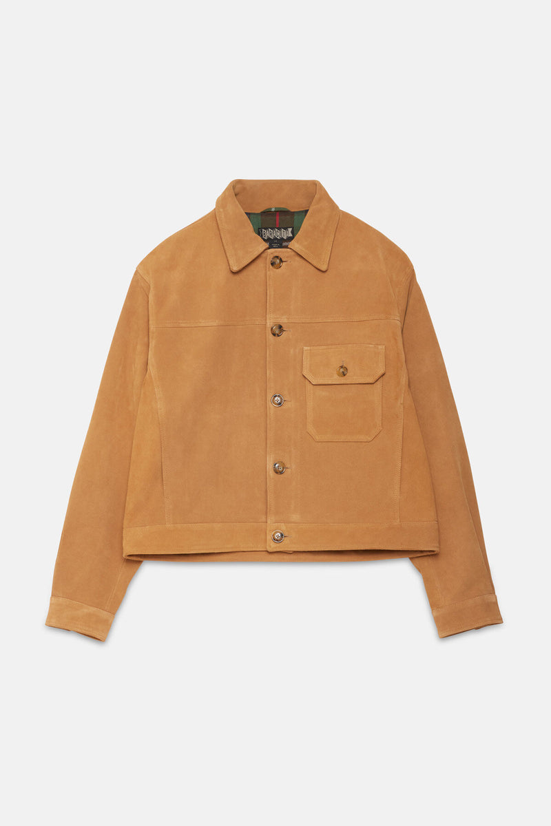 ROUGHOUT SUEDE RIDER JACKET