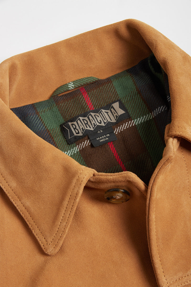 ROUGHOUT SUEDE RIDER JACKET