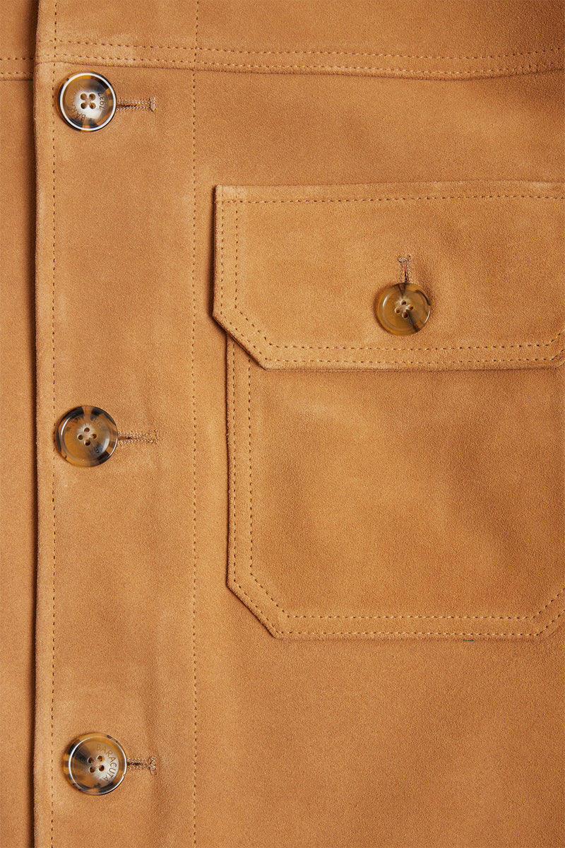 ROUGHOUT SUEDE RIDER JACKET