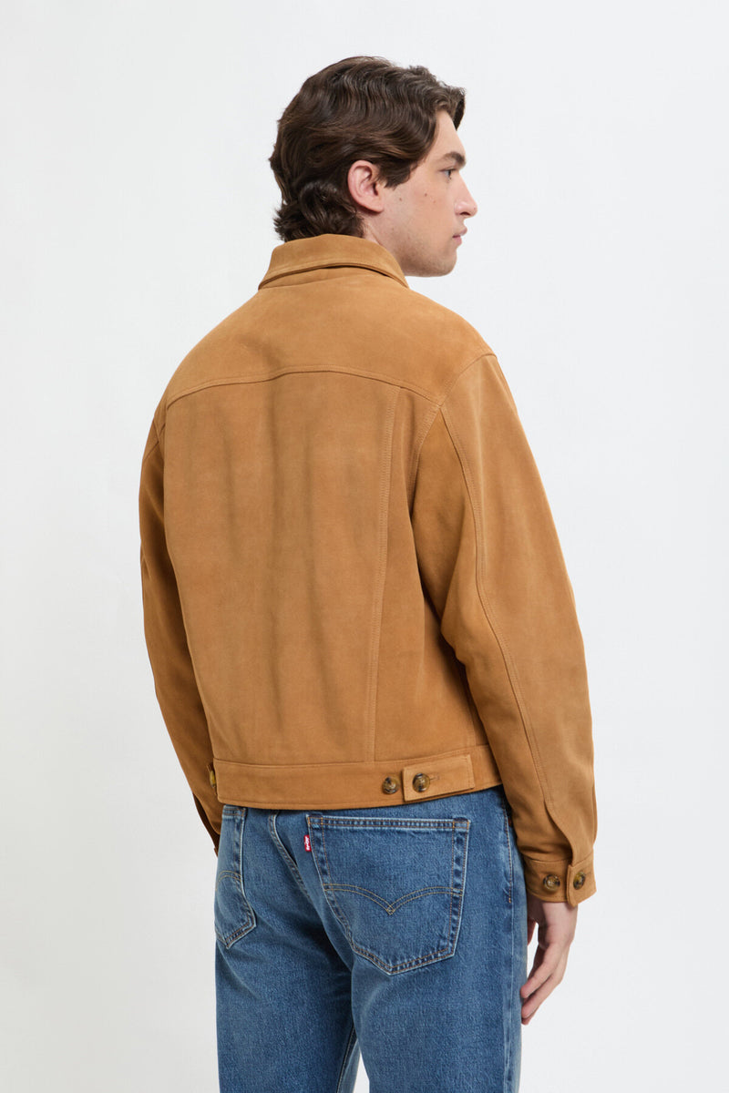 ROUGHOUT SUEDE RIDER JACKET