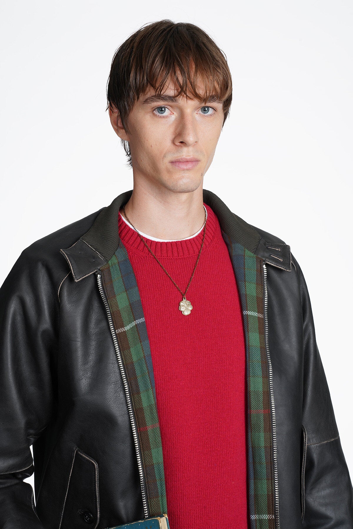 G9 Leather Faded black by Baracuta | Men | WP Store
