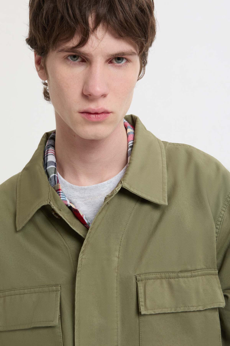 Twill Field Jacket Lichen green by Baracuta | Men | WP Store