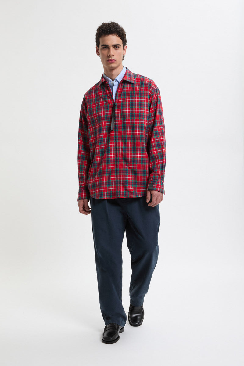 N.HOOLYWOOD x BARACUTA CHECK SHIRT