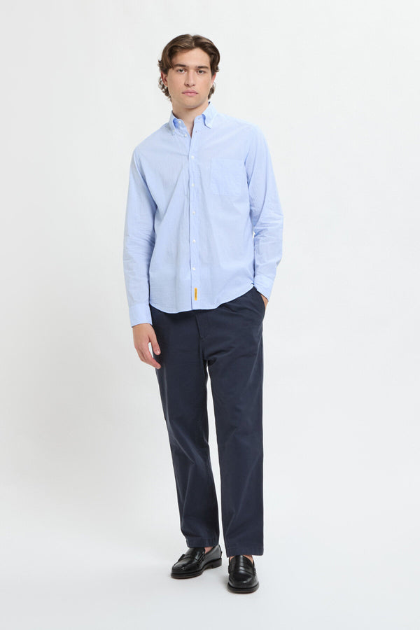 Bradford striped long-sleeved shirt