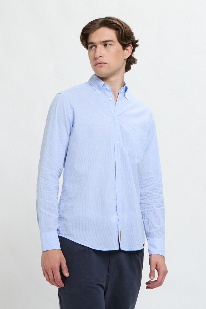 Camicia maniche lunghe a righe Bradford