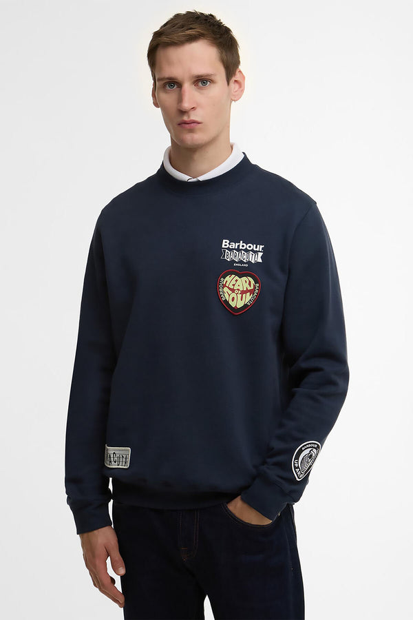 Felpa Northern Barbour x Baracuta