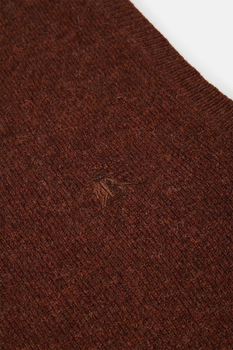 GILET IN LANA SHETLAND
