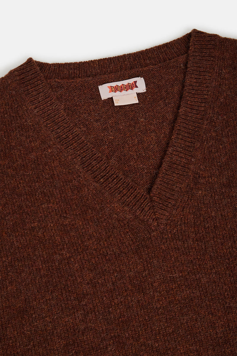 GILET IN LANA SHETLAND