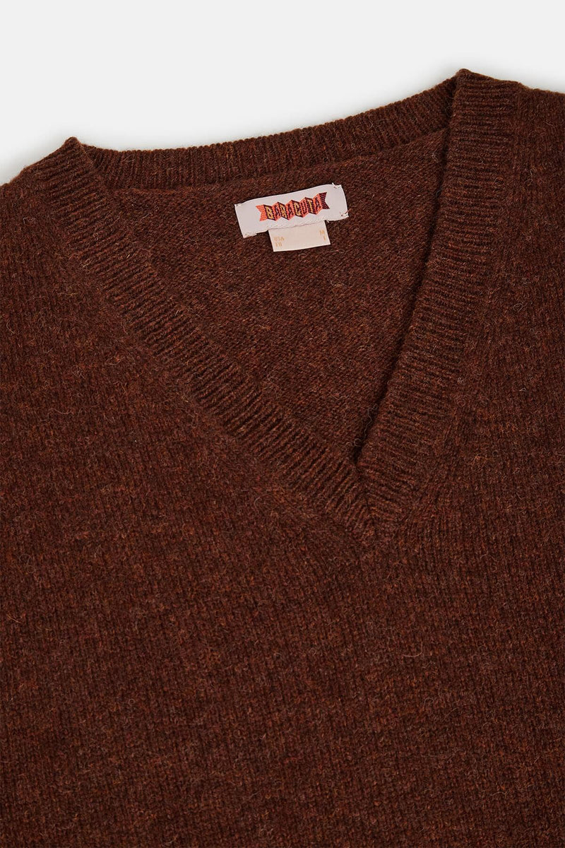 GILET IN LANA SHETLAND