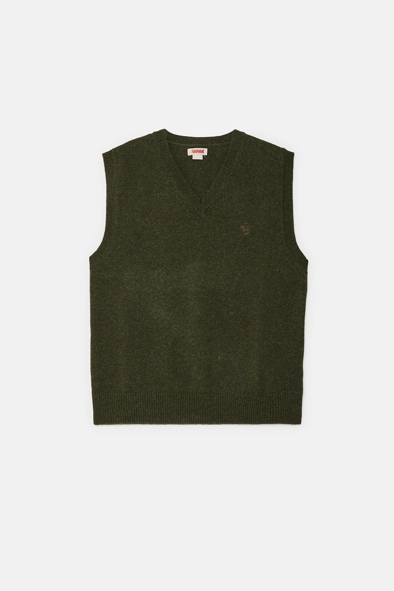 GILET IN LANA SHETLAND