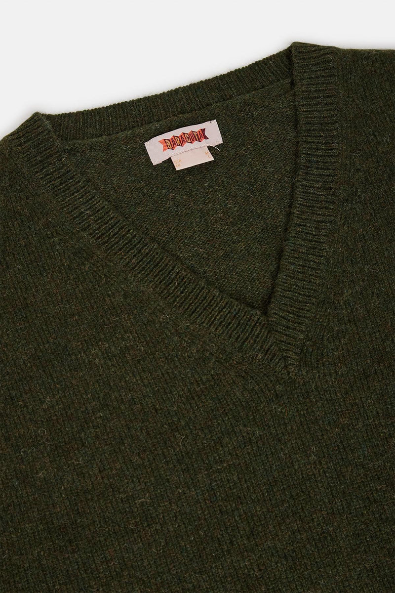 GILET IN LANA SHETLAND