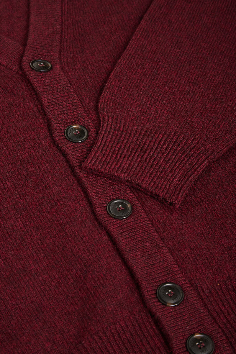 CARDIGAN IN LANA SHETLAND