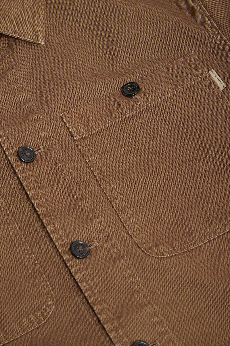 Overshirt in Canvas Tinto Capo