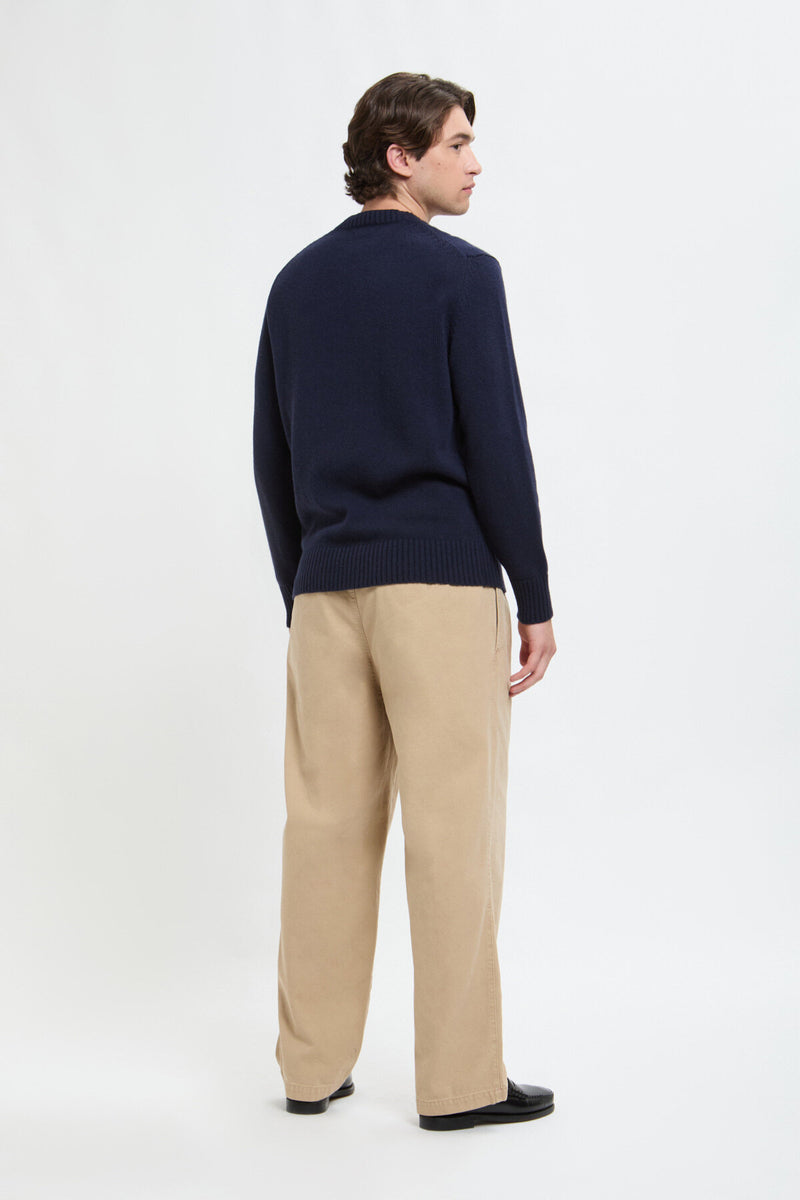 Canvas Garment Dyed Trousers