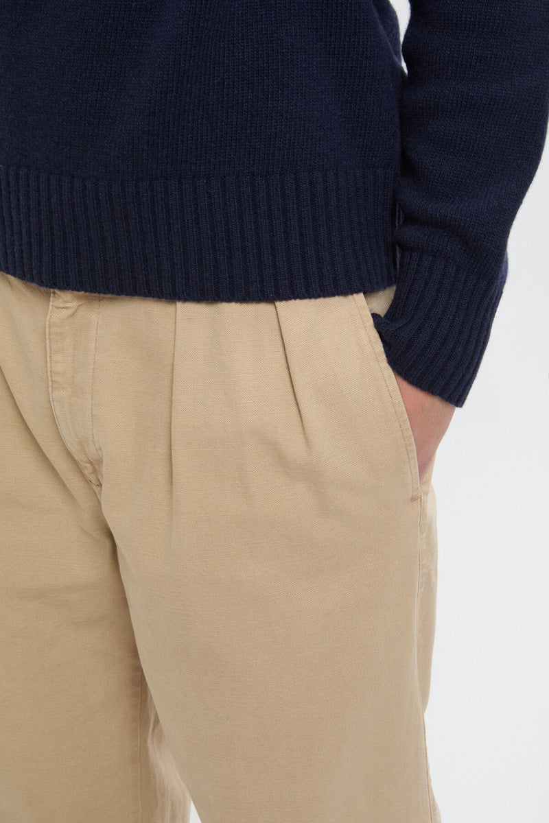 Canvas Garment Dyed Trousers