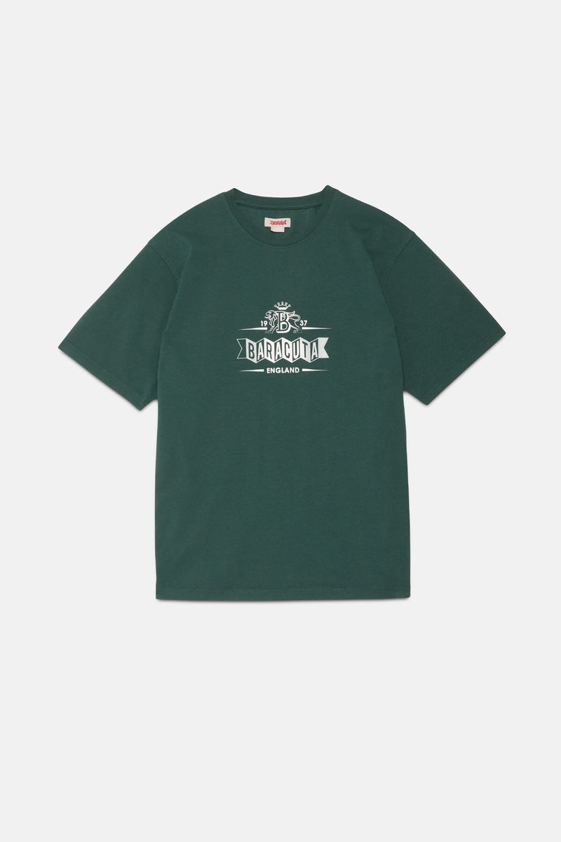 T-shirt con logo sbiadito