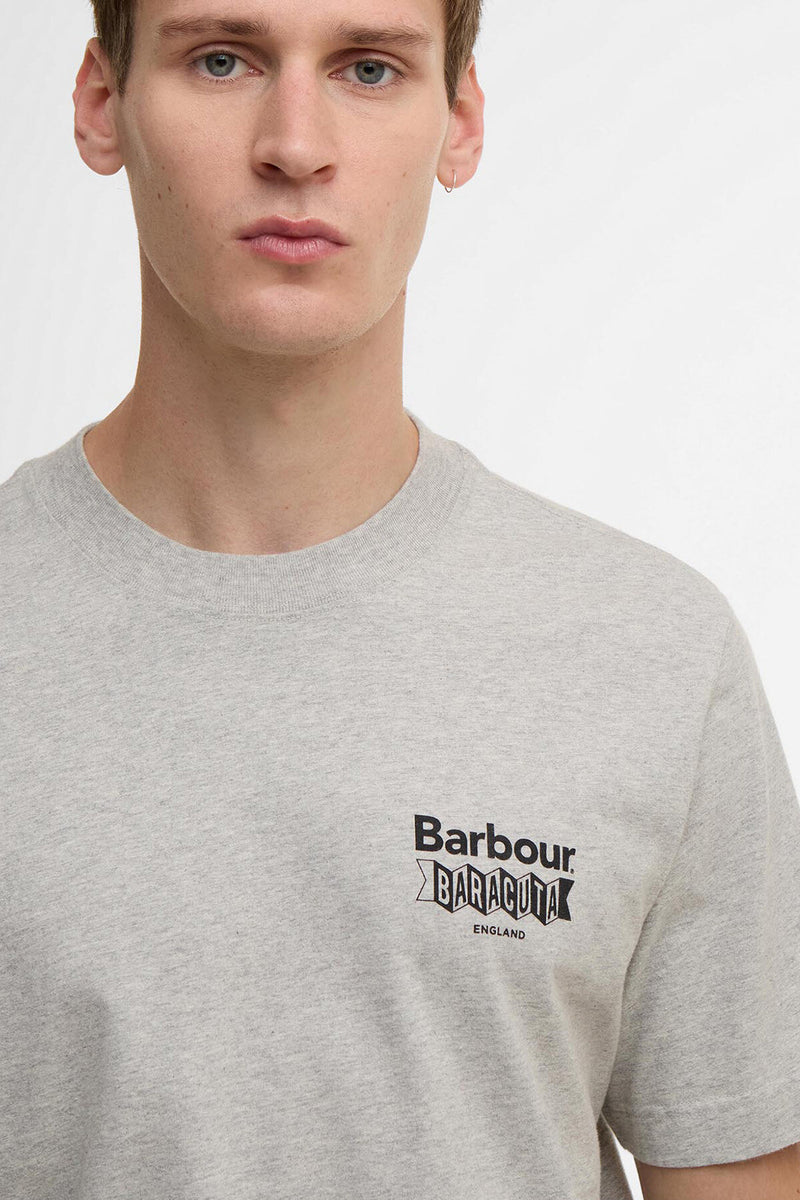 T-shirt oversize All Nighter Barbour x Baracuta