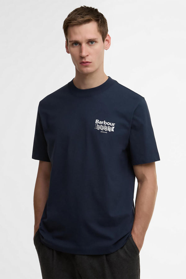 Barbour x Baracuta T-shirt oversize All Nighter