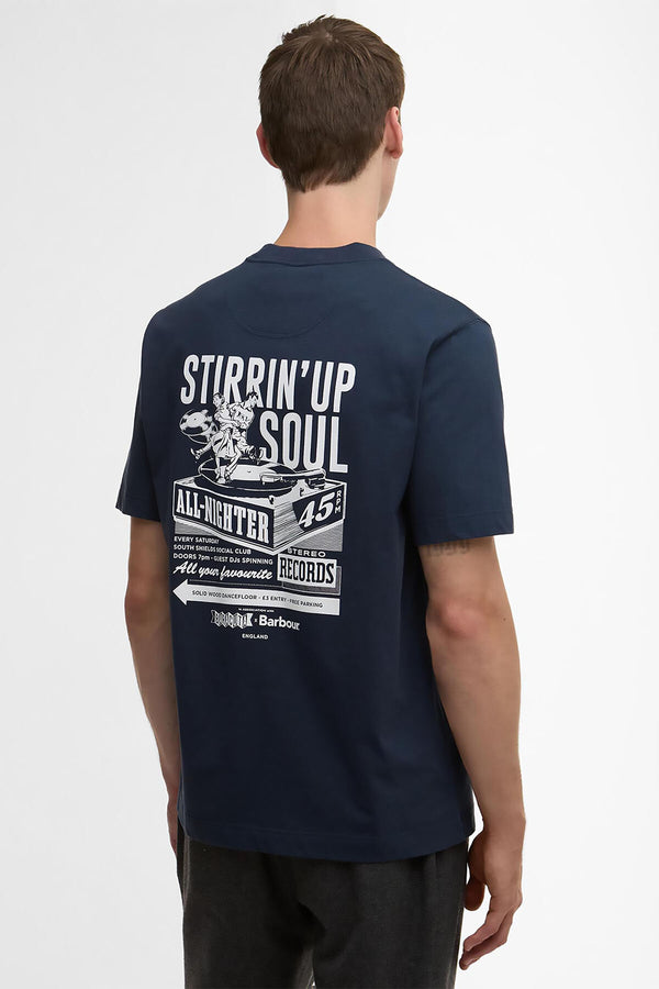 Barbour x Baracuta T-shirt oversize All Nighter