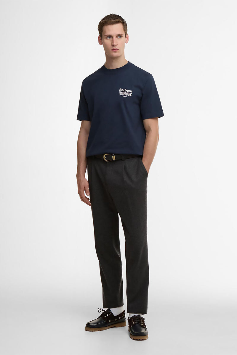 T-shirt oversize All Nighter Barbour x Baracuta