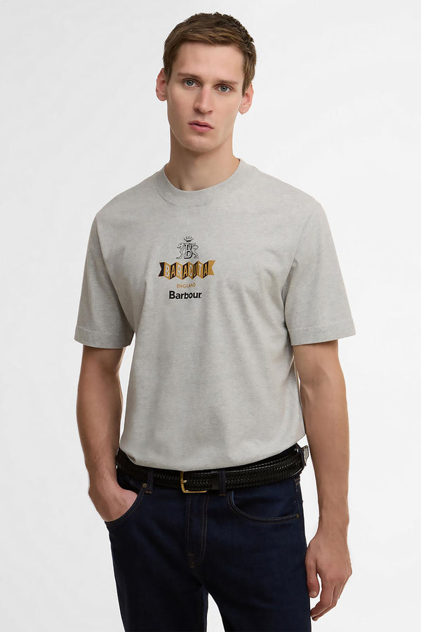 Barbour x Baracuta T-shirt oversize Vinyl