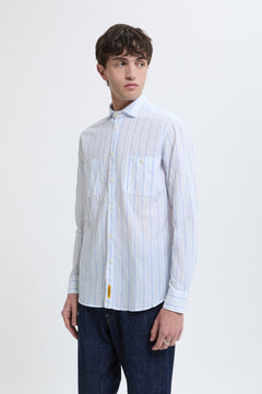 Camicia Bradford a Maniche Lunghe a Righe