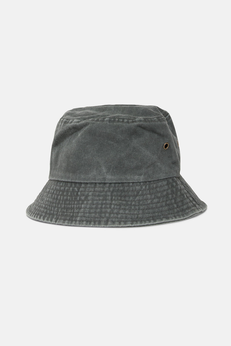 Bucket hat con fiori di campo ricamati a mano