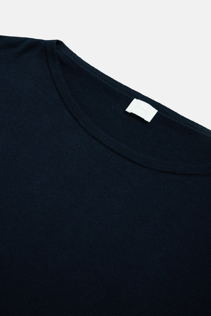 Maglione a maniche lunghe con collo rotondo