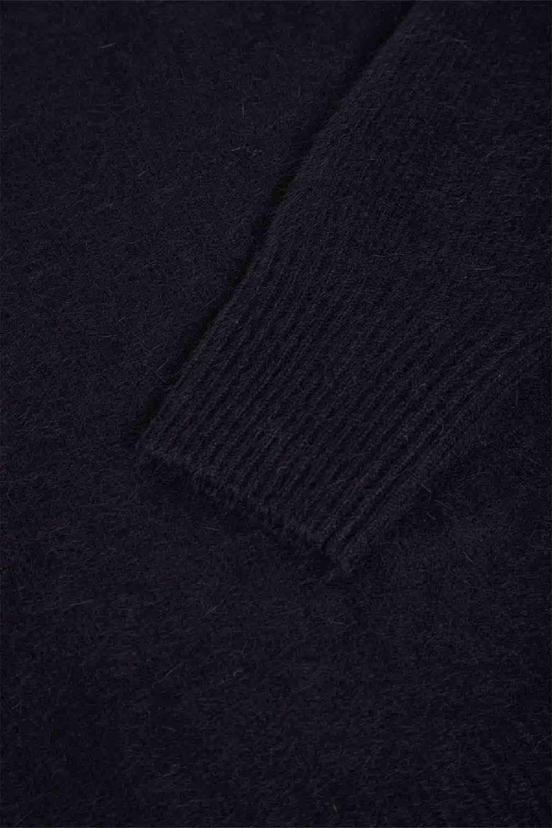 Hamilton Wool Raccoon Side Button Pullover