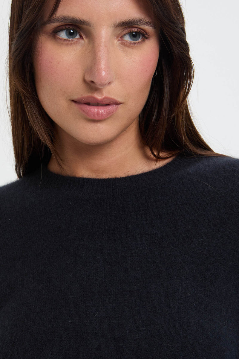 Hamilton Wool Raccoon Side Button Pullover