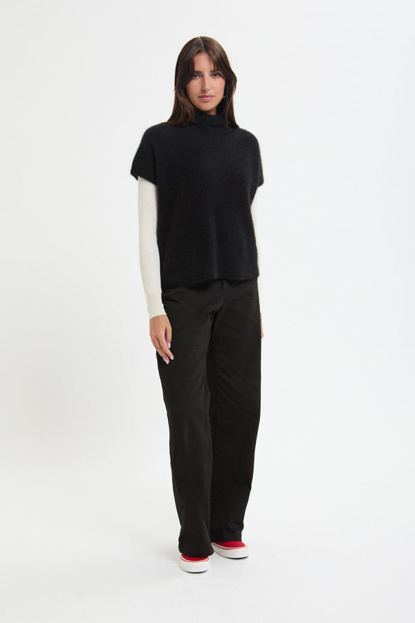High Neck Vest