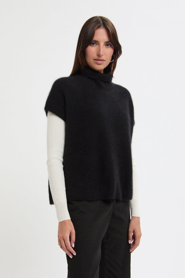 High Neck Vest