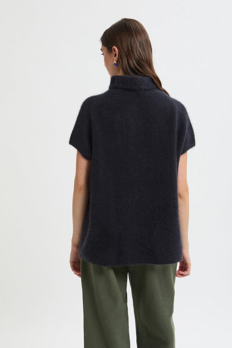 Gilet a Collo Alto