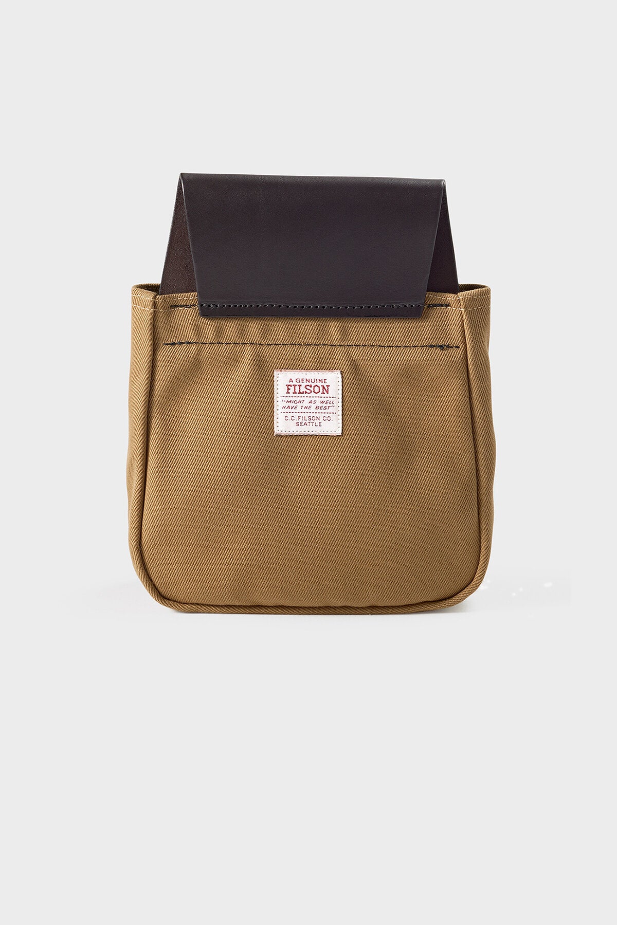 RUGGED TWILL BELT POUCH Tan by Filson Man | Men | WP Store