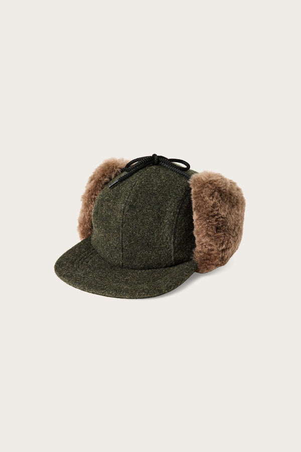 DOUBLE MACKINAW WOOL CAP