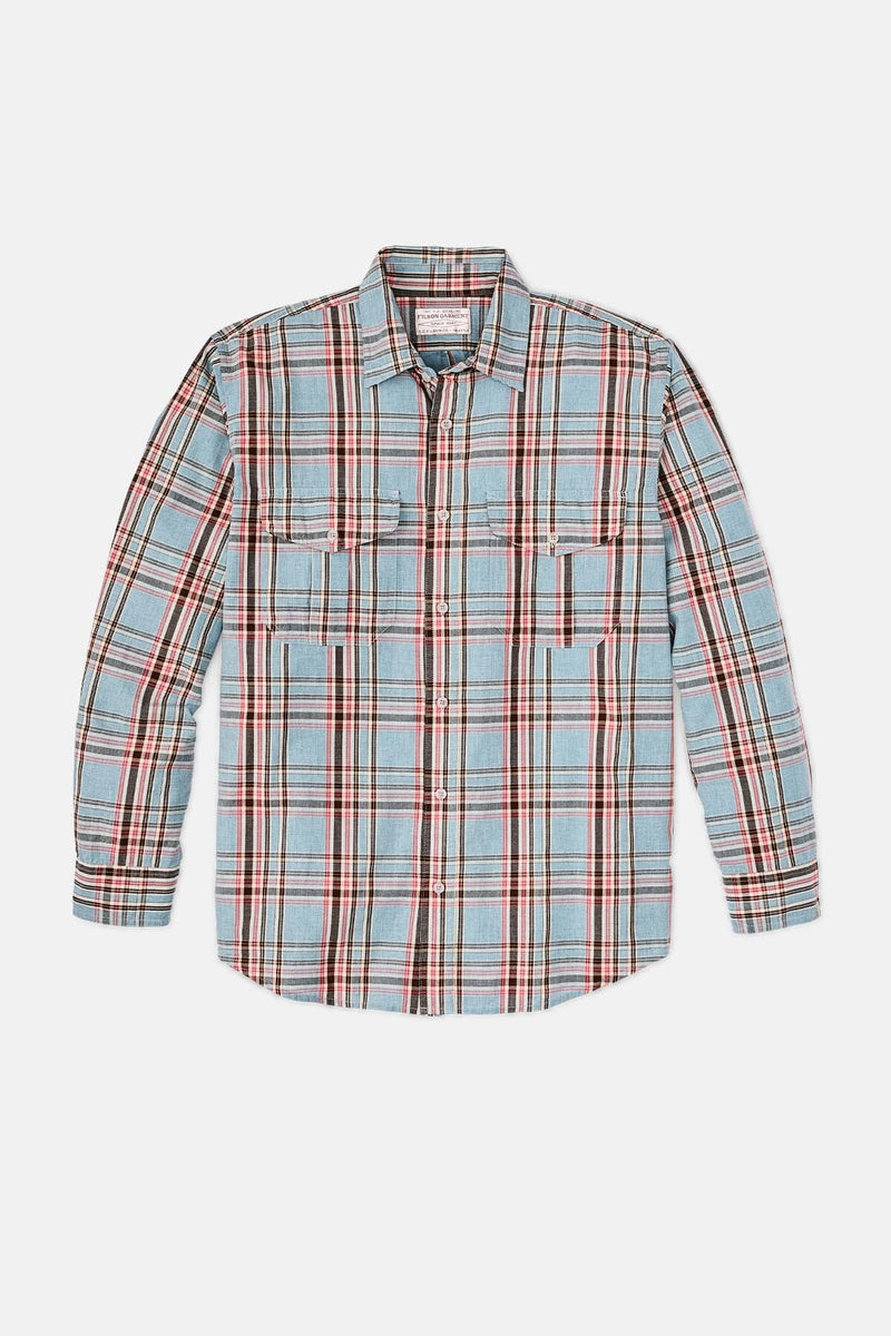 FILSON'S WASHED FEATHER CLOTH SHIRT
