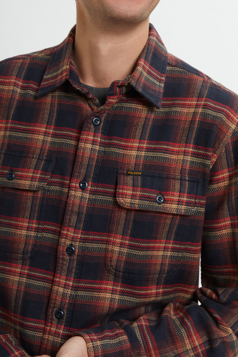 VINTAGE FLANNEL WORK SHIRT